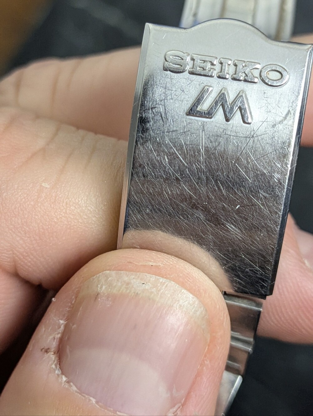 Seiko Lord Matic Automatic Blue Dial Men's Watch Vintage - Picture 5 of 7